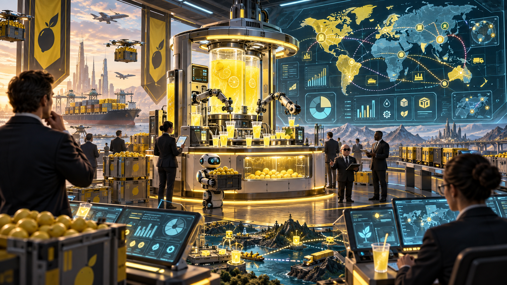 Lemonade Apocalypse, el juego de gestión que convierte una limonada en una crisis global