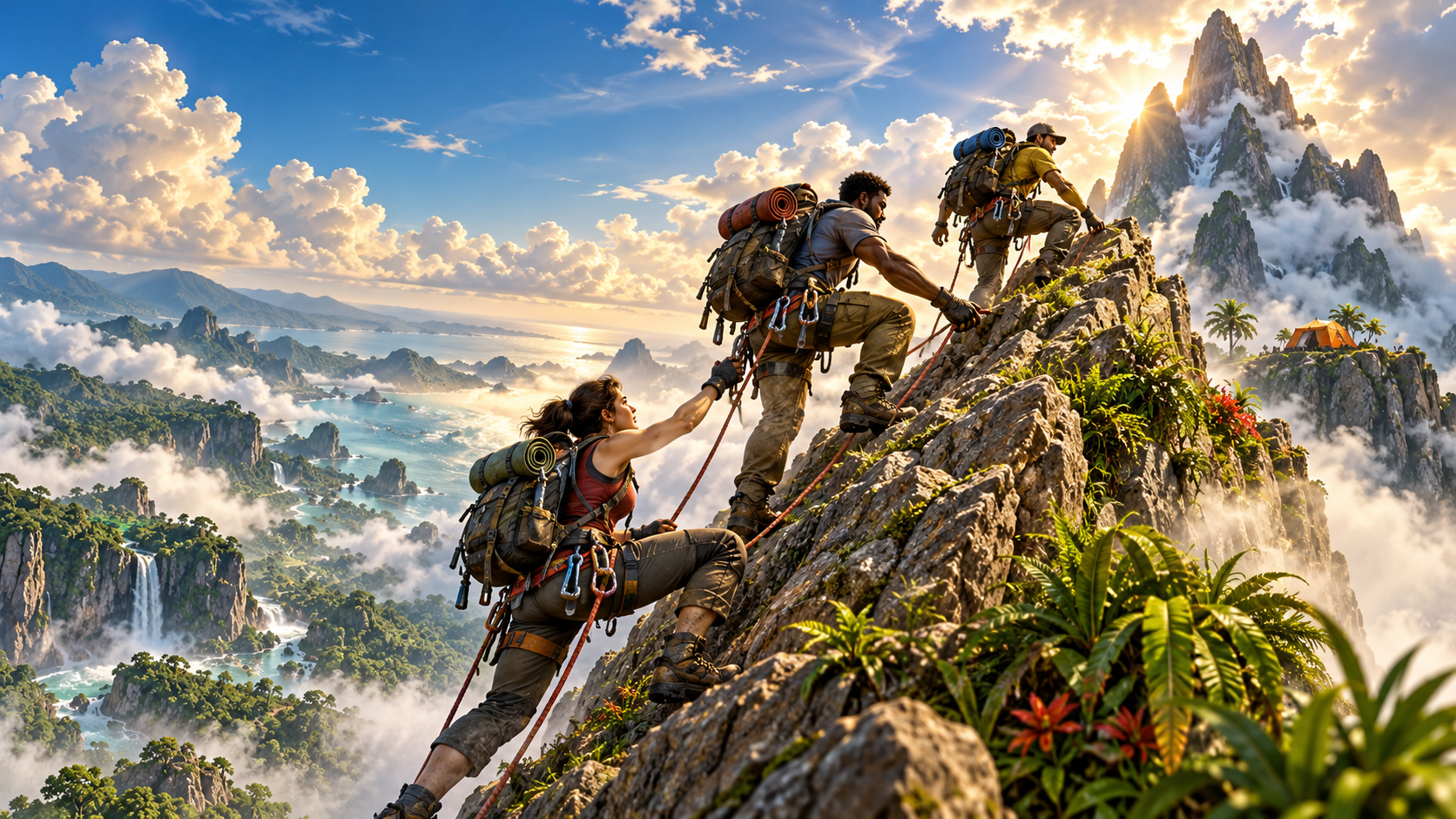 PEAK llega a PS5, Xbox Series y Switch 2 con juego cruzado