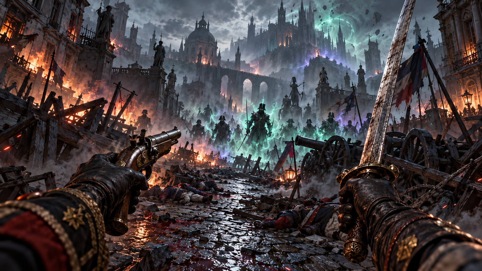 Valor Mortis llega el 13 de octubre con acción soulslike y terror napoleónico